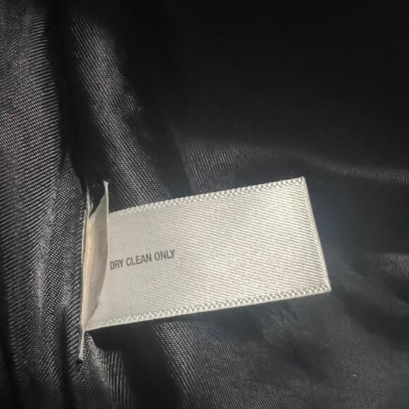 Gap Blazer Women's Size 2 Gray Wool Blend Button Front Long Sleeve Pockets Lined - Picture 7 of 7